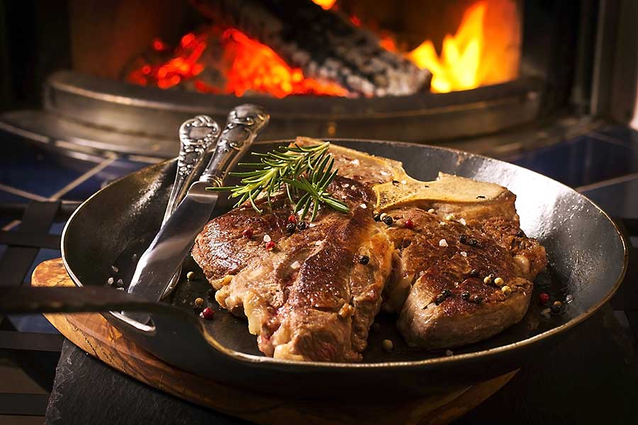 Argentinian beef - t-bone steak