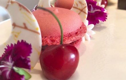 Chef Sahil Sabhlok presents french inspired dessert, white chocolate, mixed berries kisses