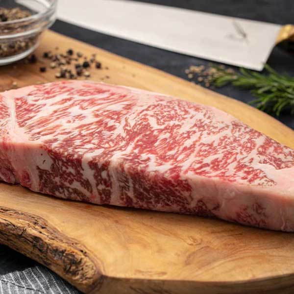 Australian wagyu striploin steak