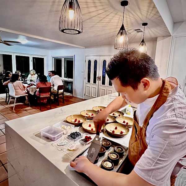 Chef Wiwin Jong Plating