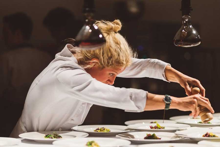 Slovenia female chef Ana Ros