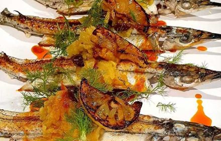 Chef Redouane Belbaz Moroccan Seafood Dish