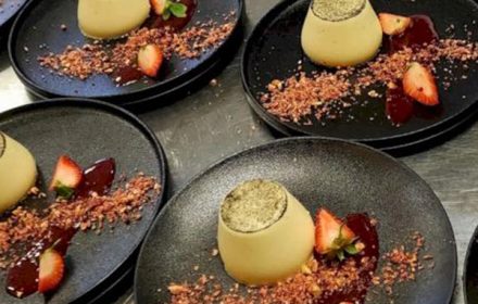 Chef Kirk Frawley Pannacotta