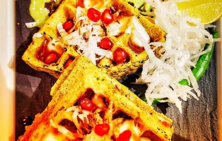 Chef Manoj Kumar Ramladoo Waffle