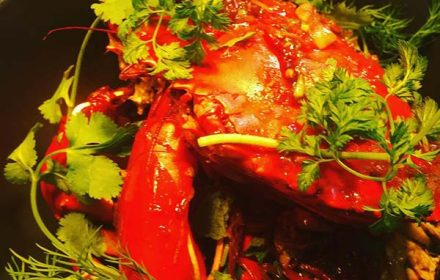 Chef Tyrone Mac Connel Chilli Mud Crab From Harrisons Port Douglas