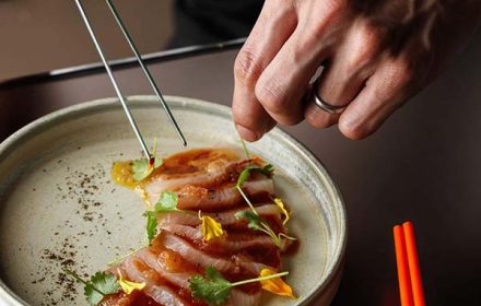 Chef Zachary Ng Dish Plating