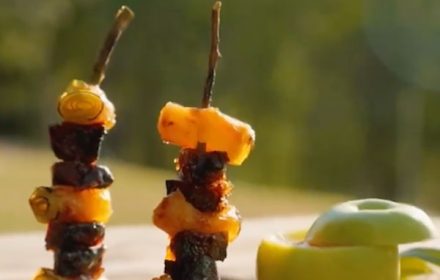 Chef Simon Furley Outdoor Private Dining Skewers