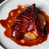 14 days dry aged duck, pair with burned orange, mandarin jus, Chef Winston Zhang