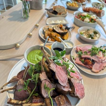 Chef Geoff Hart roast lamb rack
