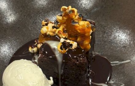 Chef Lisa Morris chocolate lava cake
