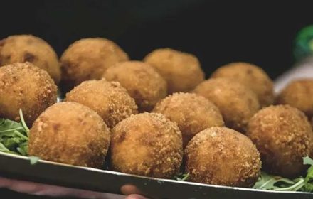 Chef Francois Euzet Arancini Balls