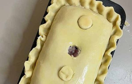 Chef Maya Borel Pastry Dish Preparation