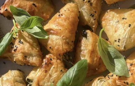 Chef Maya Borel Spanakopita