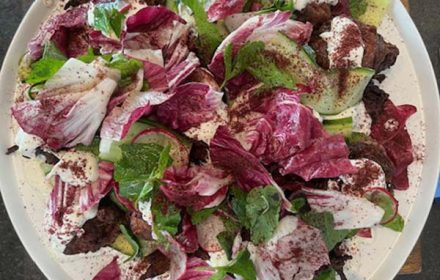 Chef Patrick Warcholak Salad Dish