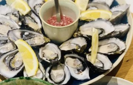Chef Paul Hickey Oyster Private Dining Dish