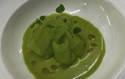 Chef Rafek Himi Cucumber And Green Curry Scented With Coconut Milk