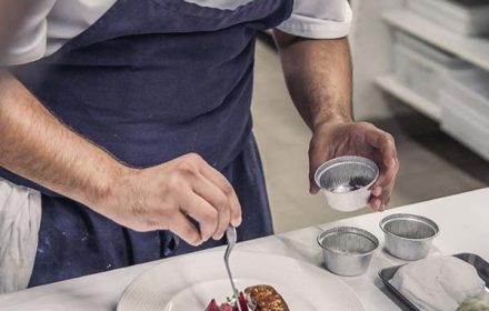 Chef Rafek Himi Plating Haute Dish