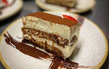 Chef Salvador Goldenberg Tiramisu Dish