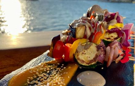 Chef Salvador Goldenberg Private Dining Skewers Dish