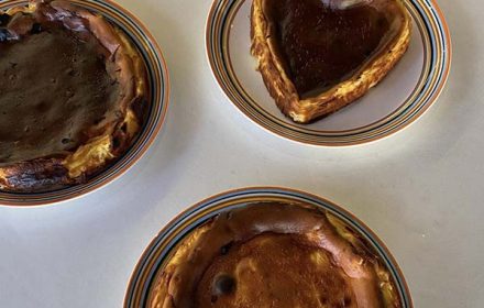 Chef Claudia Lavander Cheesecake