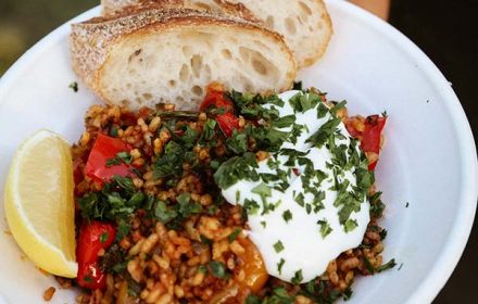 Chef Claudia Lavender La Huertana Bowl