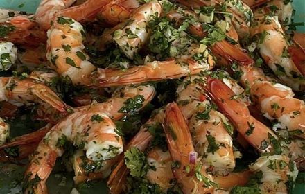 Chef Claudia Lavander Spanish Gambas