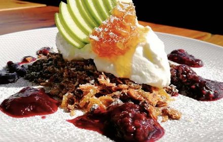 Chef Lachlan Bonetti Breakfast Granola And Yoghurt Dish