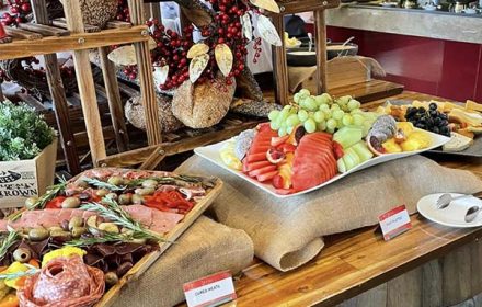 Chef Jiun an Lin Private Function Cured Meat And Salad Table