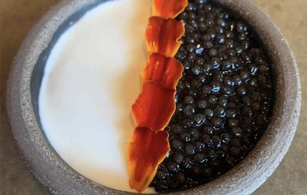 Chef Kumar Chalise Private Chef Caviar Dish