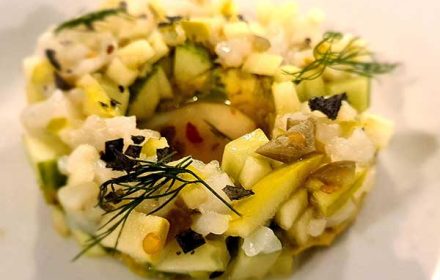 Chef Phillip Cowdrey Haute Dining Salad Dish