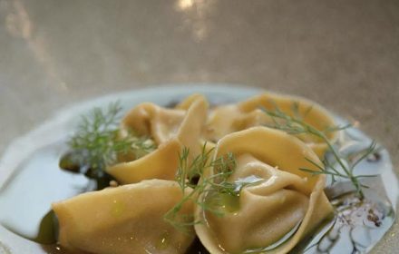 Chef Jordan McLeod Asian Haute Dumpling Dish