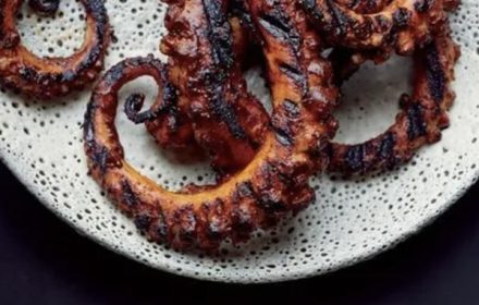 Chef Jordan McLeod Octopus Dish