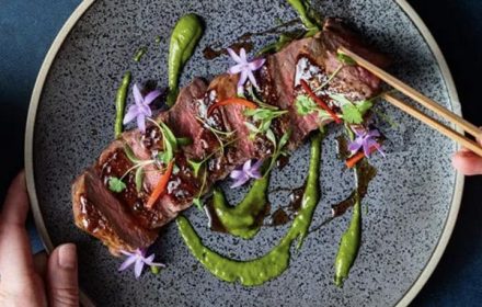Chef Jordan McLeod Private Dining Ribs Dish