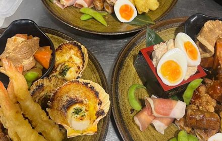 Chef Kichi Nakamuta Canapes platter