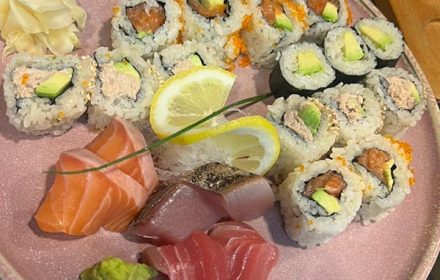 Chef Kichi Nakamuta Sushi platter