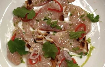 Chef Lorris Facciolo Private Chef Cured Food Dish