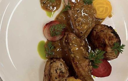 Chef Lorris Facciolo Private Chef Ribs Dish