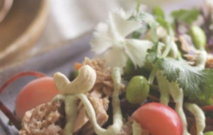 Chef Sachiko Marchand Japanese Salad Dish