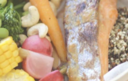 Chef Sachiko Marchand Salmon Bowl