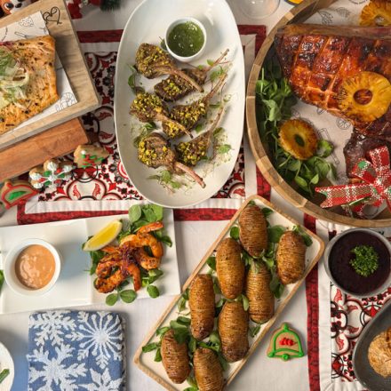 Christmas shared plates