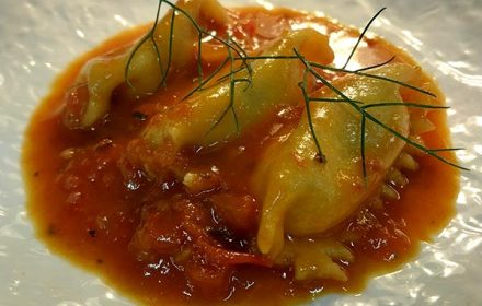 Chef Marco Dazzan Ravioli Dish