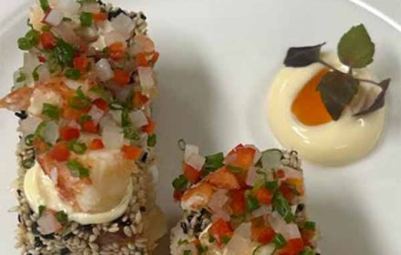 Chef Alexandra Mullinaux Prawn Toast