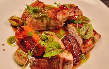 Chef Ziaul Alam Moshi 24 hours Brine Chicken Breast Roasted Sweet vine capsicum