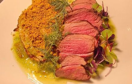 Chef Ziaul Alam Moshi Canberra pistachio lamb