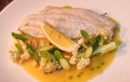 Chef Ziaul Alam Moushi Barramundi Fillet Dish
