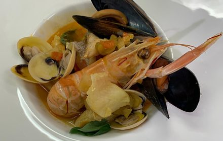Chef Hao Huang Bouillabaisse