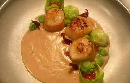 Chef Jet Lanante Scallops Dish
