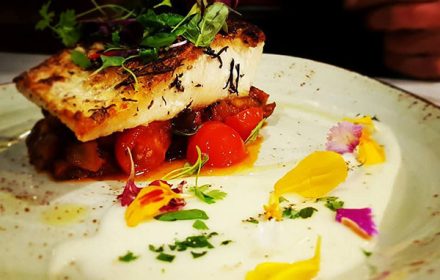 Chef Raffaele de Falco Pan fried king fish